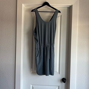 Patagonia Women's Midi Dress in Slate Blue